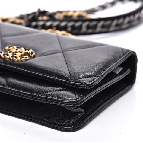 chanel charms wallet|Chanel 19 wallet on chain.